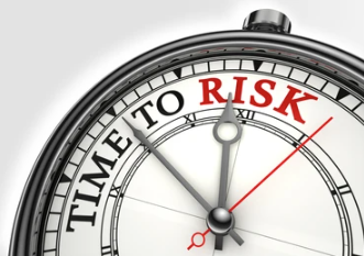 Time-to-risk concept illustrating urgency of quantum cryptography transition